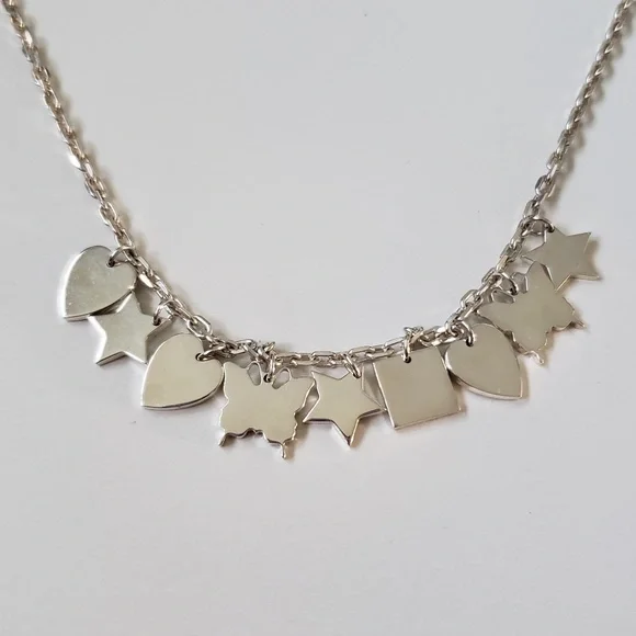 Gucci Sterling Silver Trademark Charm Necklace - Picture 6 of 10